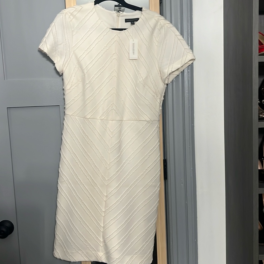 Banana Republic white dress
